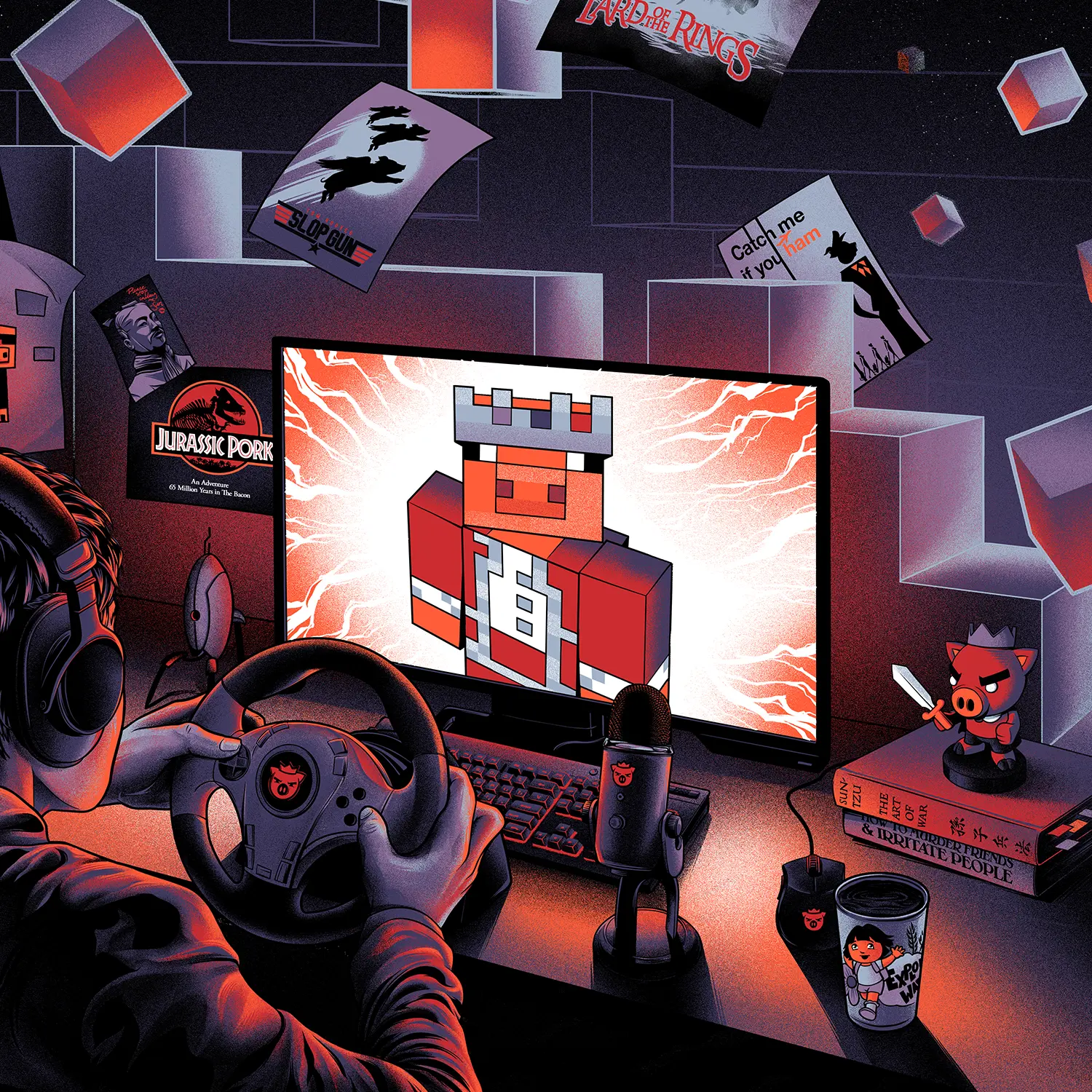 Technoblade - The Legend Never Dies Prints 1 Technoblade Feature